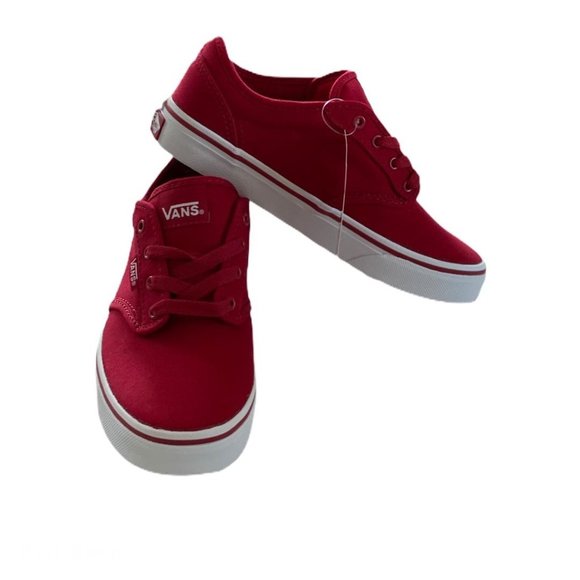 red vans size 2